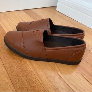 Comfortview Casual Brown Loafers Size 8W